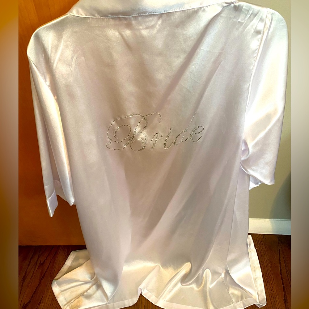 White bride robe- no belt